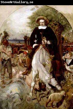 Ford Madox Brown Cromwell on his Farm